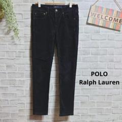90s Polo ポロラルフローレン ブラックコーデュロイパンツ 38×32 POLO RALPH LAUREN - 90s USA製 ポロラルフローレン