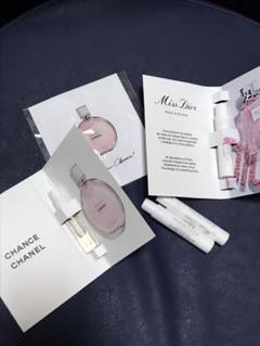 CHANEL Dior 香水 計4本とシール