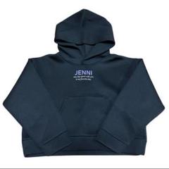 JENNI love ダンボール ニット パーカー 140cm 黒