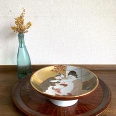 九谷焼 大盃 花泉 春画 高台 木箱付き 古道具 昭和 希少 - メルカリ