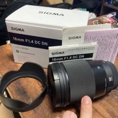 Sigma 16mm F1 4 Dc Dn マイクロフォーサーズ用の中古 未使用品を探そう メルカリ