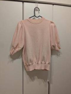 ヨリ yori ニットパーカー プルオーバー パフスリーブ ベージュ F kg7 ヨリ yori ニットパーカー プルオーバー パフスリーブ ベージュ