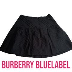 ★美品★　バーバリー　BURBERRY　ブルーレーベル　スカート ミニ　ブラックのサムネイル