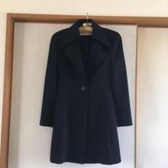 KARL LAGERFELD フランス製 カシミヤ コート 黒 N400 KARL LAGERFELD フランス製 カシミヤ コート 黒 N400