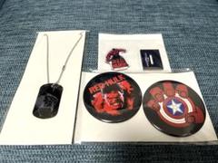 ハッピーくじ キャプテンアメリカ レッドハルク キーホルダー