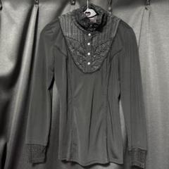 ozz angelo カットソー フリル レース USED】ANGELO バラ刺繍レース切替ブラウス | Ozz On Wunderwelt