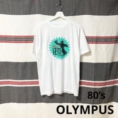 【レア】OLYMPUS 企業Tシャツ シングルステッチ カメラ 80s90s
