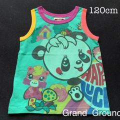 美品 グラグラ パンダちゃんタンクトップ 120