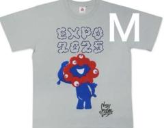 ミャクミャク 刺繍 Tシャツ【Mサイズ】　大阪万博