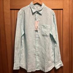 UNIQLO SZ Green 長袖シャツ S ユニクロ