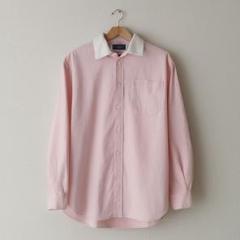 NAUTICA　シャツ　長袖　ピンク系　かわいい　古着　おしゃれ