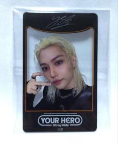 Stray Kids YOUR HERO フィリックス 箔押しサイン入りトレカ Straykids フィリックス YOUR HERO 購入特典 トレカ - メルカリ