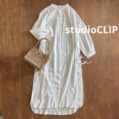 studioCLIPスタディオクリップ ワンピース コットン チュニックブラウス