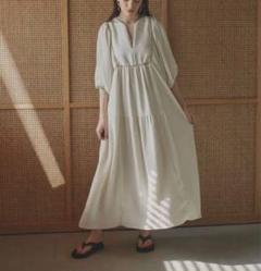 ollun stripe tiered one piece オルン　きりまる 新品タグ付き】 ollun stripe tiered one piece