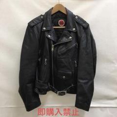 ✨美品✨　LUCKY STRIKE ライダース　ダブル　ジャケット　希少サイズ 中古・古着通販】LUCKY STRIKE (ラッキーストライク) ダブル