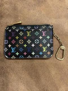 N2591 LOUIS VUITTON マルチカラーブラックコインケース