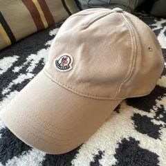 MONCLER モンクレール ロゴ　キャップ　ピンク　ワッペン　ユニセックス MONCLER モンクレール ロゴ キャップ ピンク ワッペン ユニ