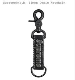 Supreme b.b. Simon Denim Keychain blackのサムネイル