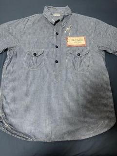 フリーホイーラーズ Locomotive Fireman Shirts チェック LOCOMOTIVE FIREMAN SHIRT - INDIGO SMALL CHECK : McFly