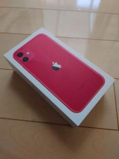 新品iPhone 11 レッド 64 GB simフリー