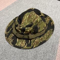 沖縄タイガーカモ　迷彩ハット Lサイズ アメリカ軍 ブーニーハット MADE IN U.S.A. 【 TIGER CAMO 】 | hab