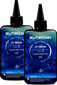 BUTIRESIN UV RESIN クリアハードタイプ 120g
