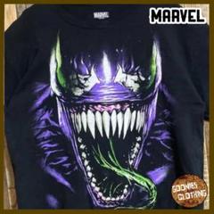 マーベル ヴェノム スパイダーマン キャラT Tシャツ Mサイズ USA古着