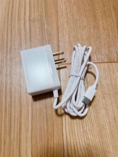 充電器 電源コード AC/DC 電源コード ホワイト 1.8メートル