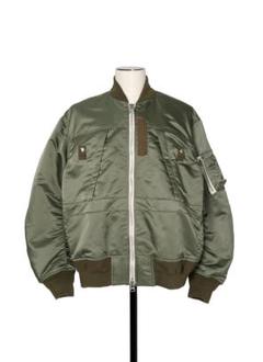 SACAI 22AW MADSAKI MA-1 カーキ 2 SACAI 22AW MADSAKI MA-1 カーキ 2