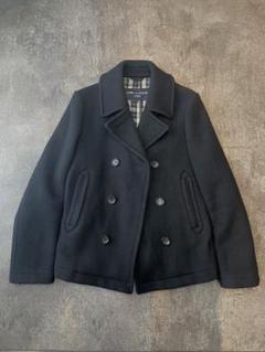 COMME des GARÇONS 黒 Pコート Sサイズ　茎わかめさん着用 COMME des GARÇONS 黒 Pコート Sサイズ茎わかめさん着用