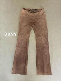 美品 DKNY 90s 本革 レザーパンツ ブラック W30 美品 DKNY 90s 本革 レザーパンツ ブラック W30