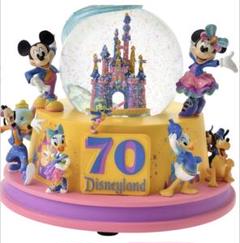 ⭐70周年⭐ ディズニーキャラクター スノードーム ミュージック＆ライトアップ