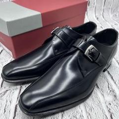 ⭐️未使用⭐️リーガル 728R ビジネスシューズ ドレス モンクストラップ REGAL / リーガル 728R モンクストラップ シューズ 24 1/2(24.5