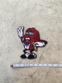 アイロンワッペン☆カリフォルニアレーズン　アメリカン雑貨アメキャラ古着ストリート
