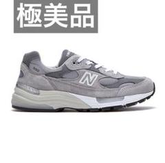 極美品New Balance 992 Made in USA Grey 24.0 - メルカリ