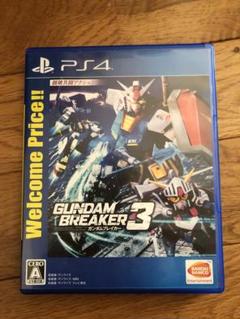 PS4 ガンダムブレイカー3 パッケージ痛みあり
