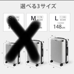スーツケース　80L Lサイズのサムネイル