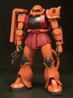1/60ガンプラ 組み立て済み2体シールド付き・ザク1体