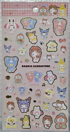 サンリオキャラクターズシール おともだちきぐるみシリーズ ハローキティ