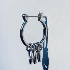 ピアス フープピアス 韓国 片耳