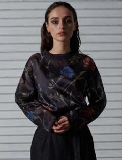 THEODORIC.dy ボタニカルシアートップスセット ブラックのサムネイル