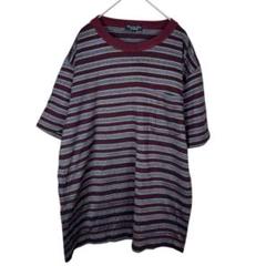希少】80s初期oldstussy ジャガードロングボーダーT