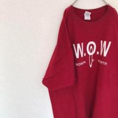 USA古着 wow オーバーサイズ Tシャツ