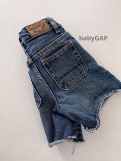 babyGAPベビーギャップデニムハーフパンツダメージヴィンテージ90cmのサムネイル