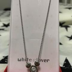 半額以下！Disney Silver ネックレス white clover 2025年最新】white clover Disneyの人気アイテム - メルカリ