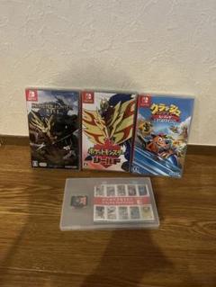 テ*ー様 スウィッチ　モンハン Rise ポケモン ソード & クラッシュ・バン