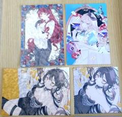 沙月 Crescent ポストカード3点 メガネ拭き まとめ売り