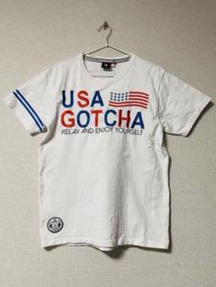 ガッチャGOTCHA⭐︎Tシャツ ホワイト白⭐︎刺繍