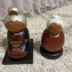 ペ*ノ様 木製 こけし人形 2体セット ペ*ノ様 木製 こけし人形 2体セット