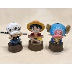 ワンピース ルフィ ロー サンジ　フランキー　フィギュア　ユニバ 帽子ケース ワンピース ルフィ ロー サンジ フランキー フィギュア ユニバ
